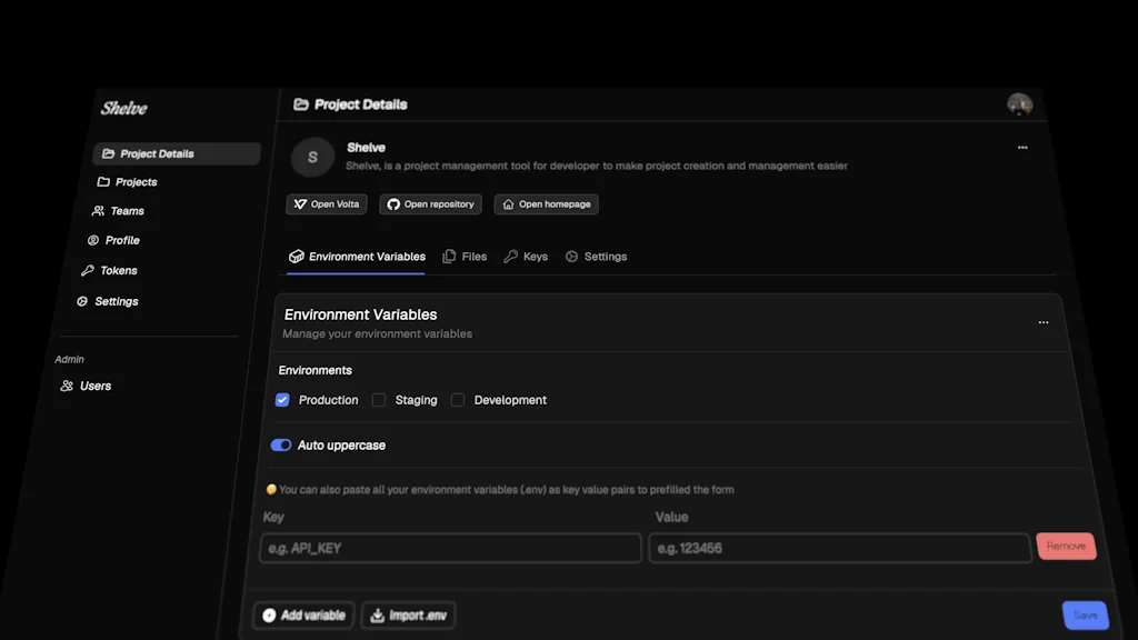 Shelve screenshot 3 of 3