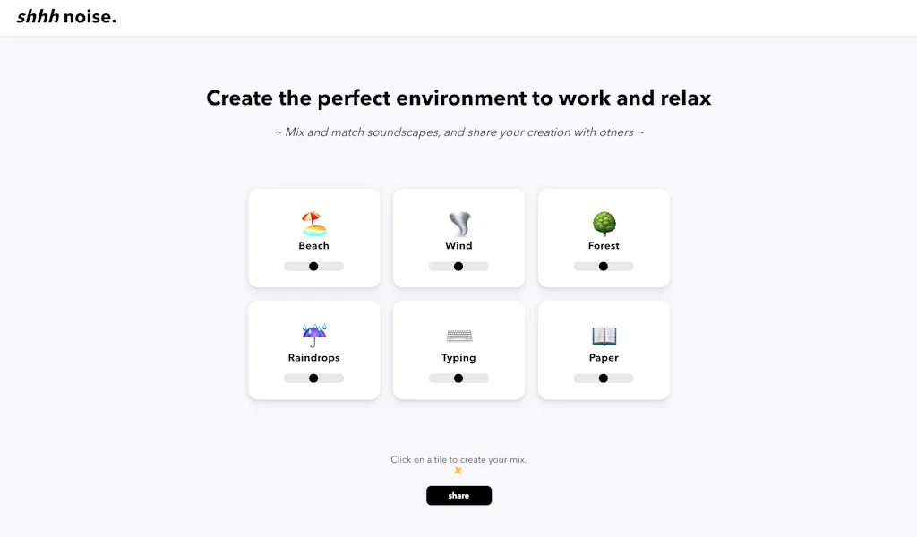 Shhh Noise screenshot 1 of 2