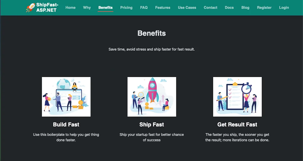ShipFast-ASP.NET screenshot 2 of 7