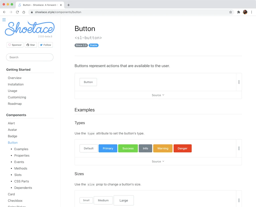 Shoelace.css screenshot 2 of 12