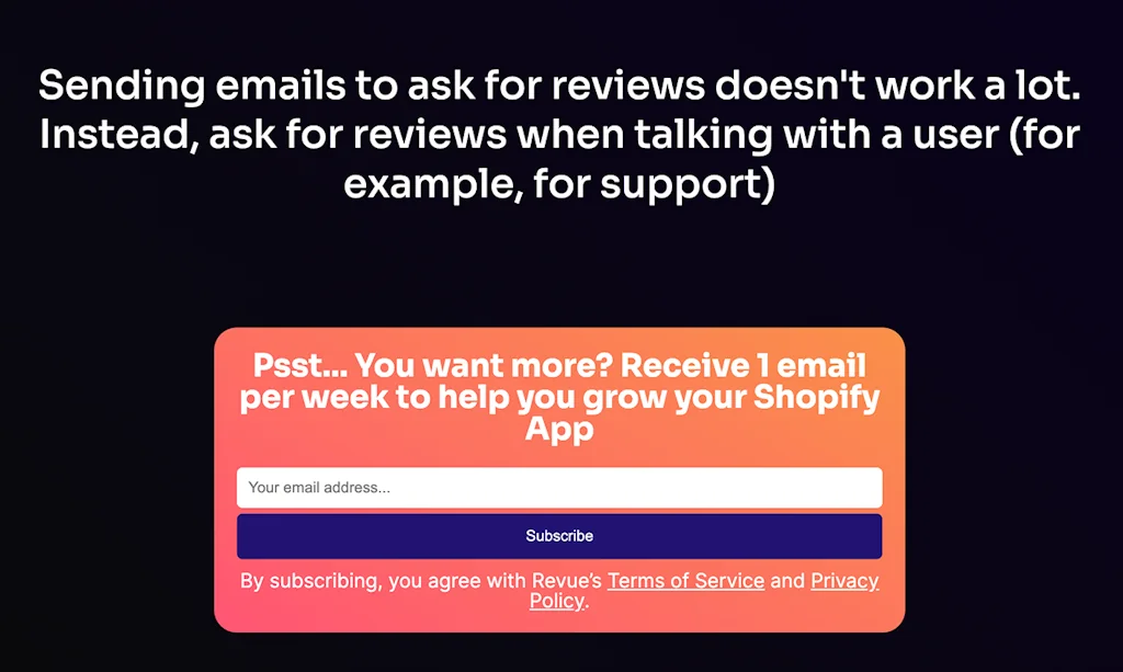 Shopify App Tips screenshot 2 of 2