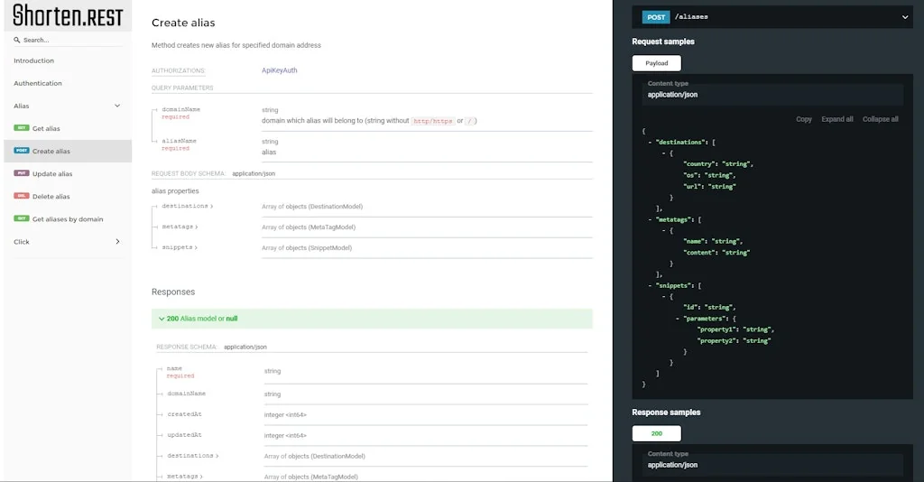Shorten.REST screenshot 3 of 3