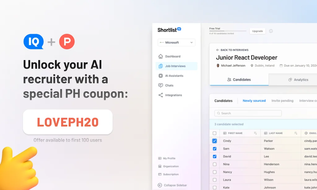 ShortlistIQ screenshot 5 of 6