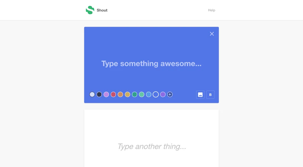 Shout screenshot 6 of 6