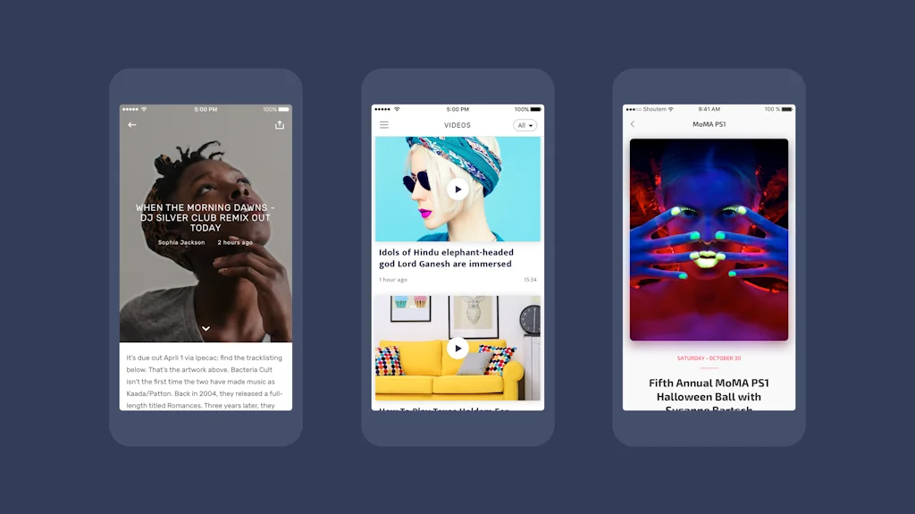 Shoutem screenshot 4 of 12