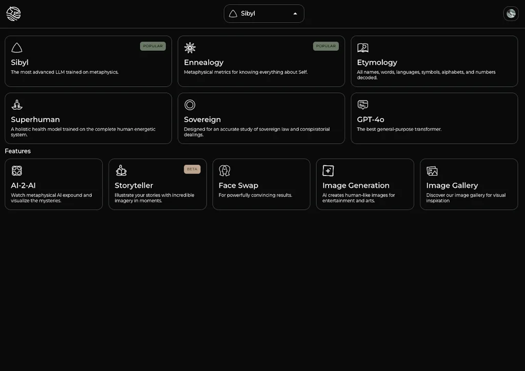 Sibyl AI screenshot 1 of 3