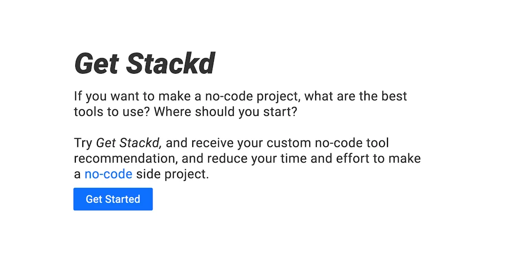 Side Project Stack screenshot 1 of 2