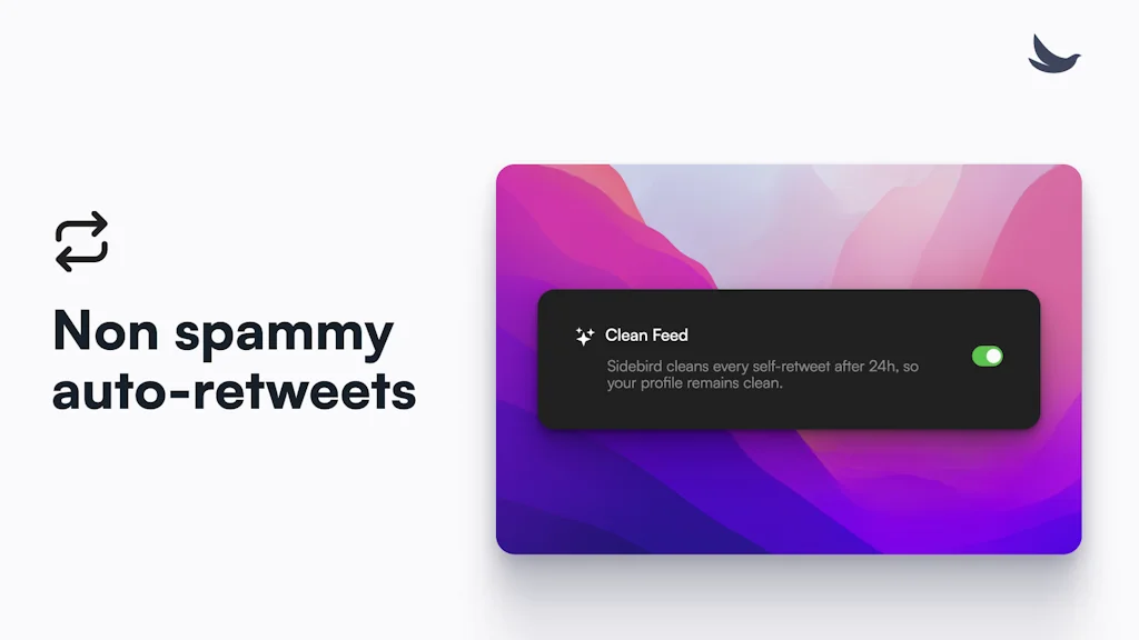 Sidebird screenshot 1 of 3