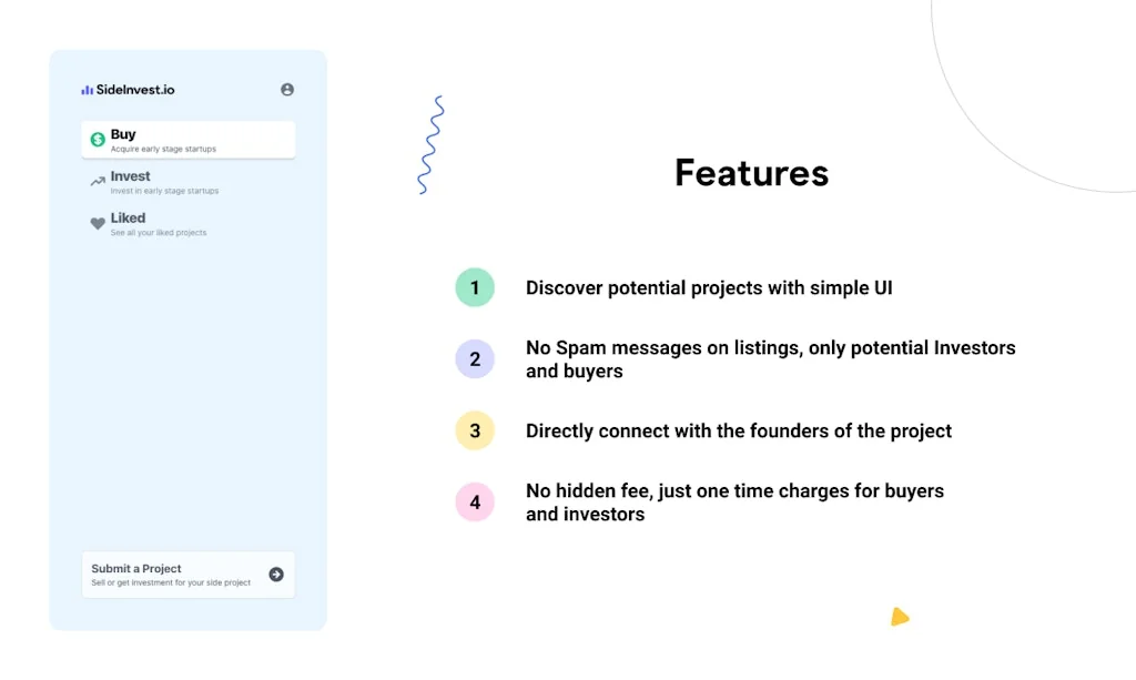 SideInvest.io screenshot 3 of 4