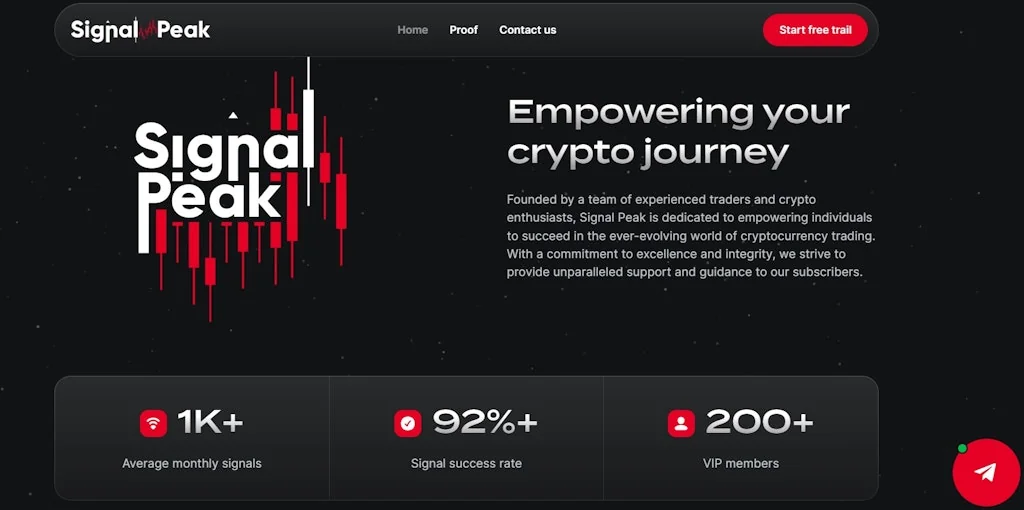 Signal Peak screenshot 2 of 2