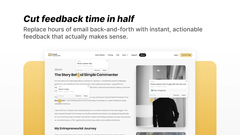 Simple Commenter screenshot 2 of 6