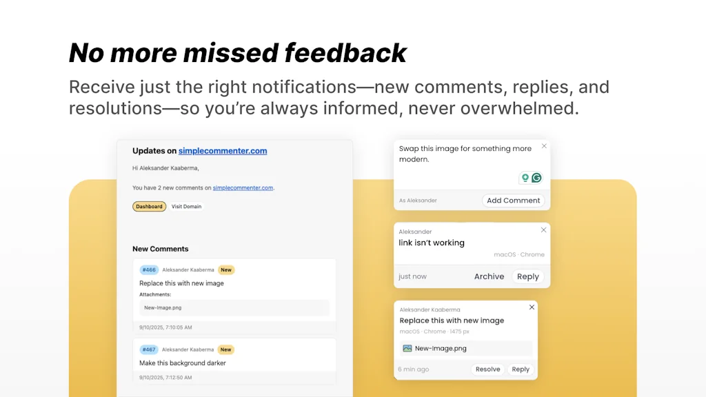 Simple Commenter screenshot 5 of 6