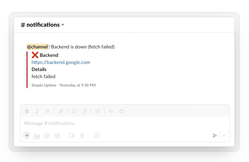Simple Uptime screenshot 1 of 4