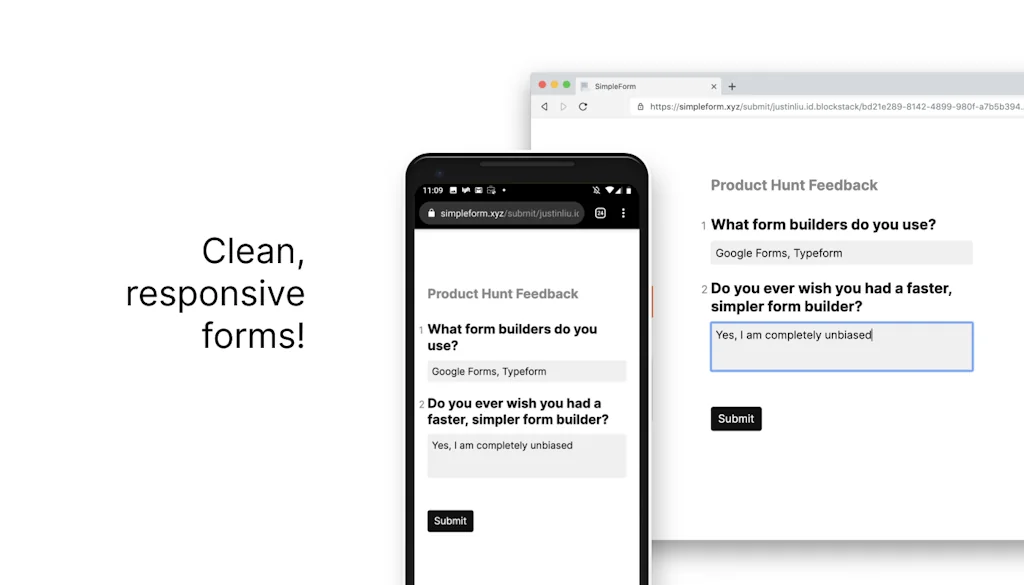 SimpleForm screenshot 4 of 5