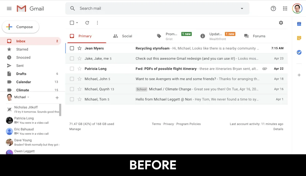 Simplify Gmail screenshot 2 of 7