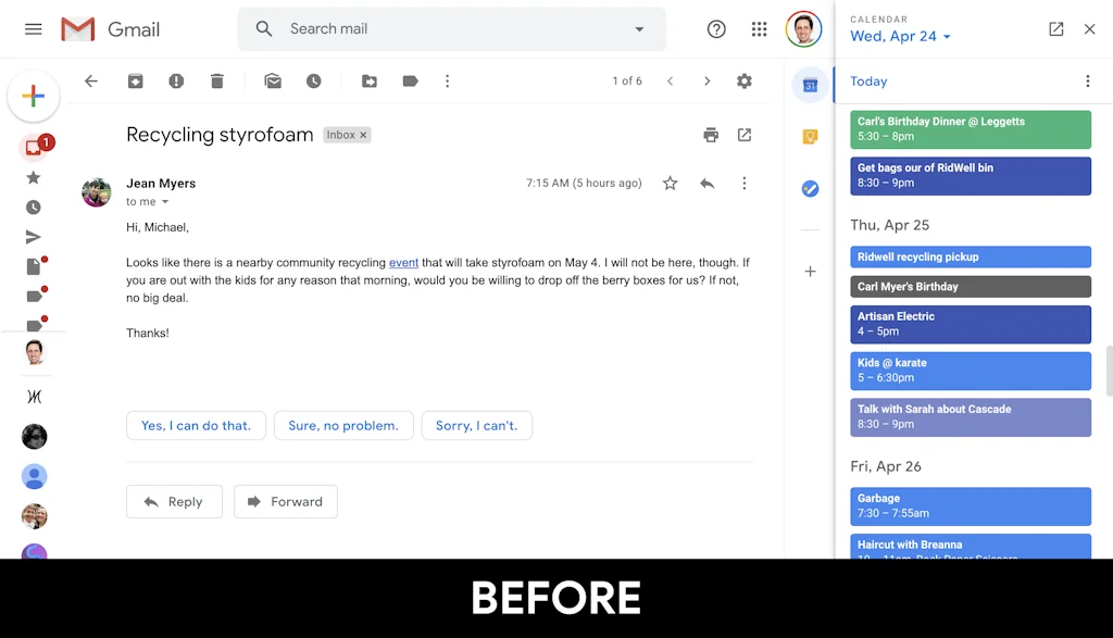 Simplify Gmail screenshot 4 of 7