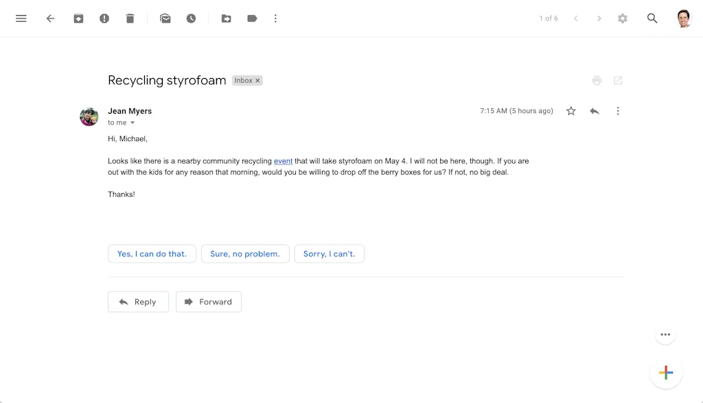 Simplify Gmail screenshot 7 of 7