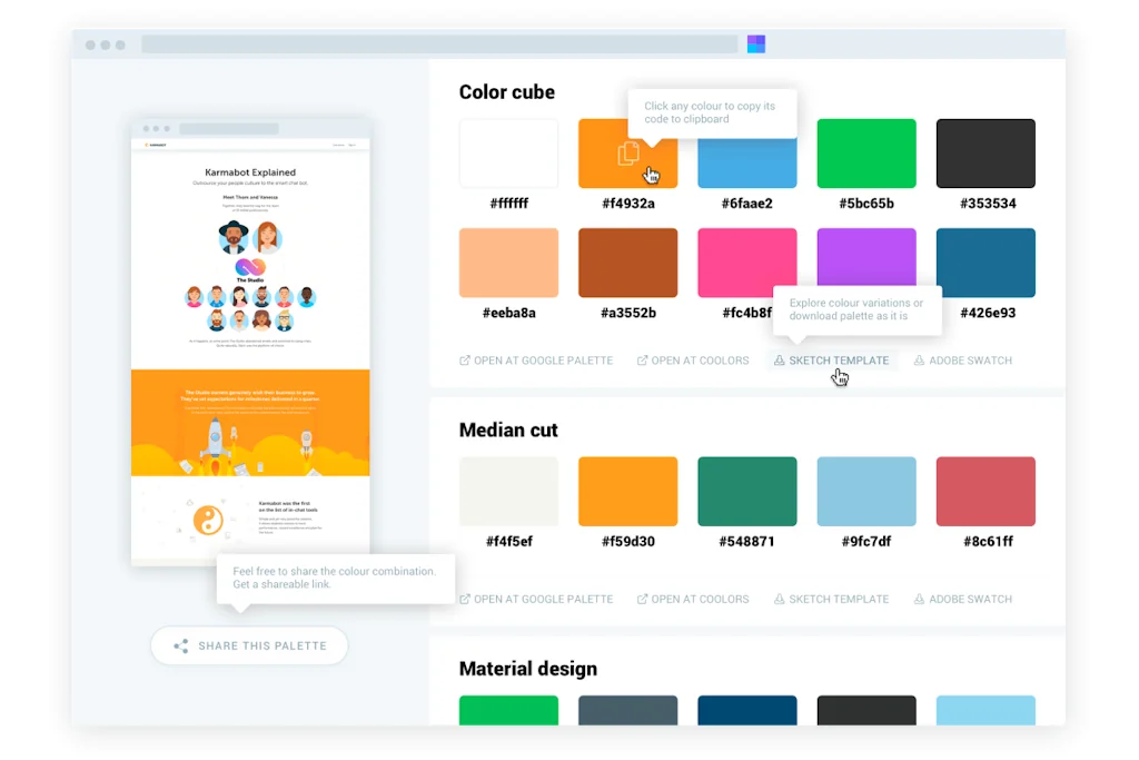 Site Palette screenshot 2 of 7