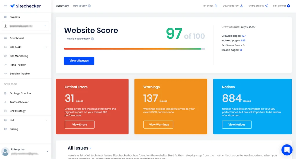 Sitechecker screenshot 3 of 11