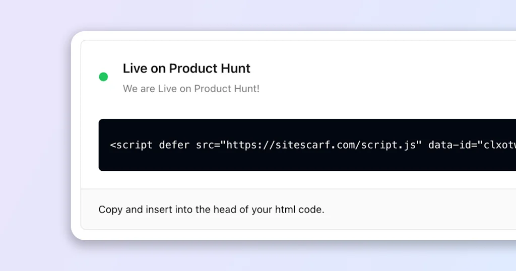 SiteScarf screenshot 2 of 6