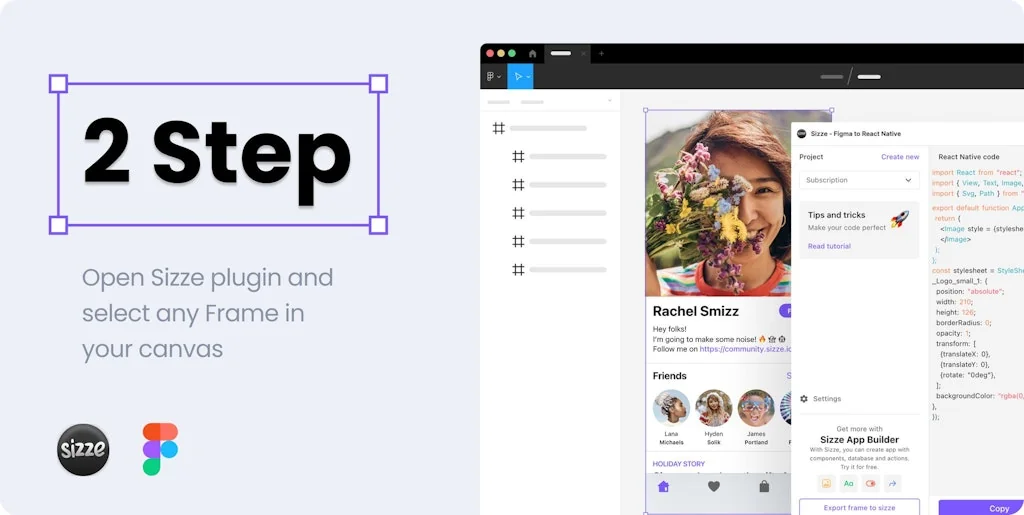Sizze Figma plugin screenshot 3 of 4