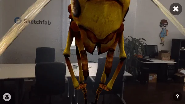 Sketchfab AR for iOS logo