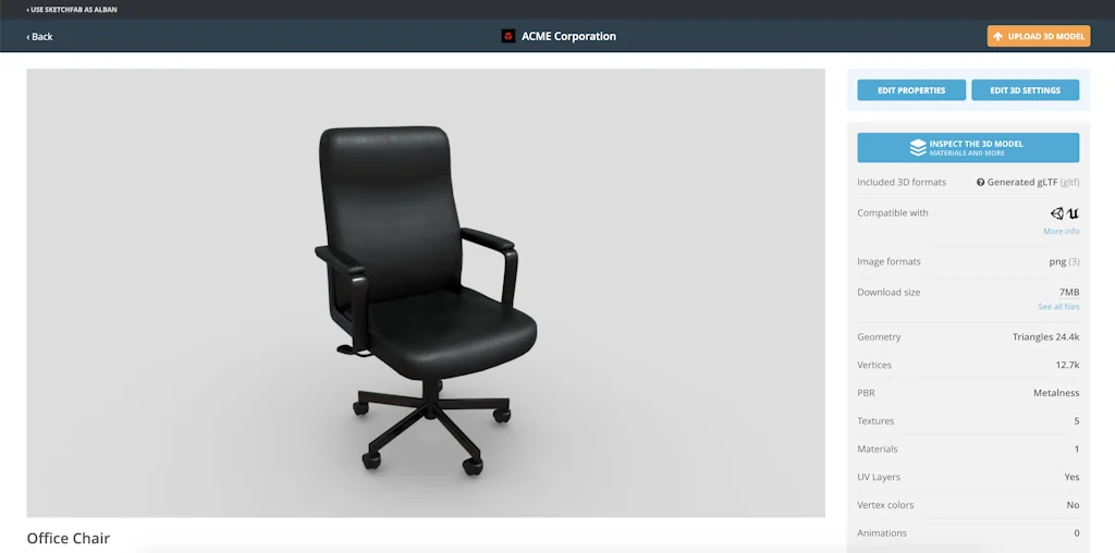 Sketchfab screenshot 2 of 3