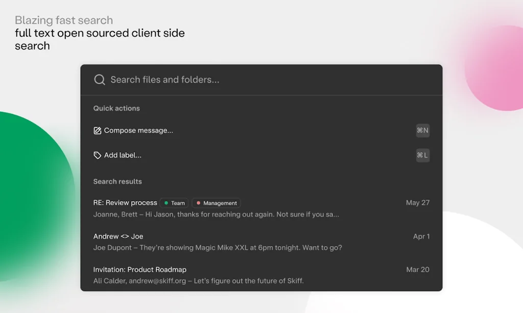 Skiff Mail screenshot 5 of 5