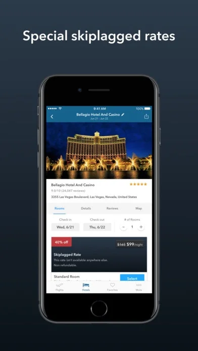 Skiplagged - Travel Hacks screenshot 1 of 5