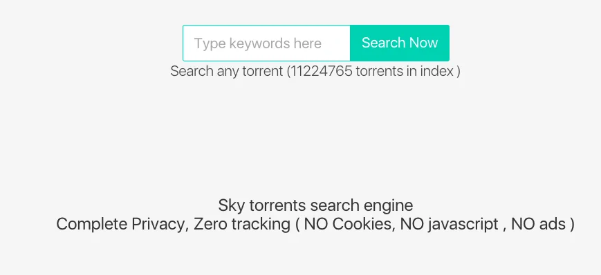 Sky Torrents screenshot 2 of 2