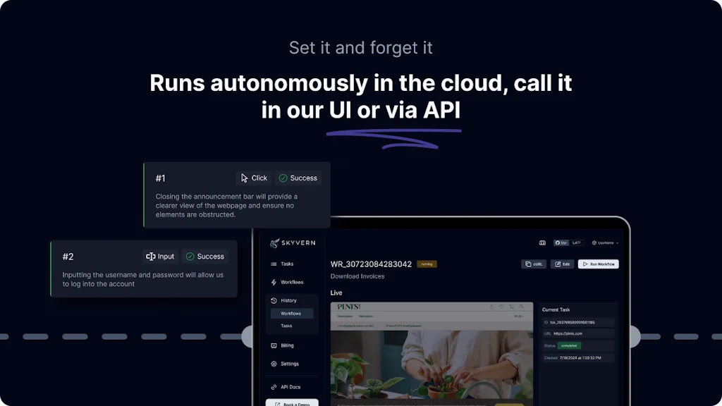 Skyvern screenshot 2 of 3