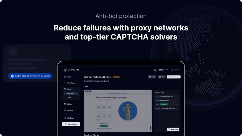 Skyvern screenshot 3 of 3