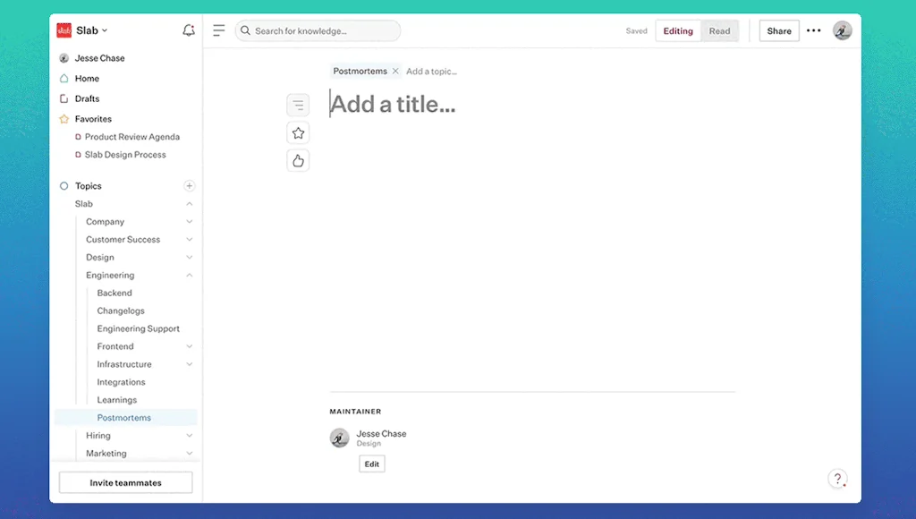 Slab screenshot 2 of 3