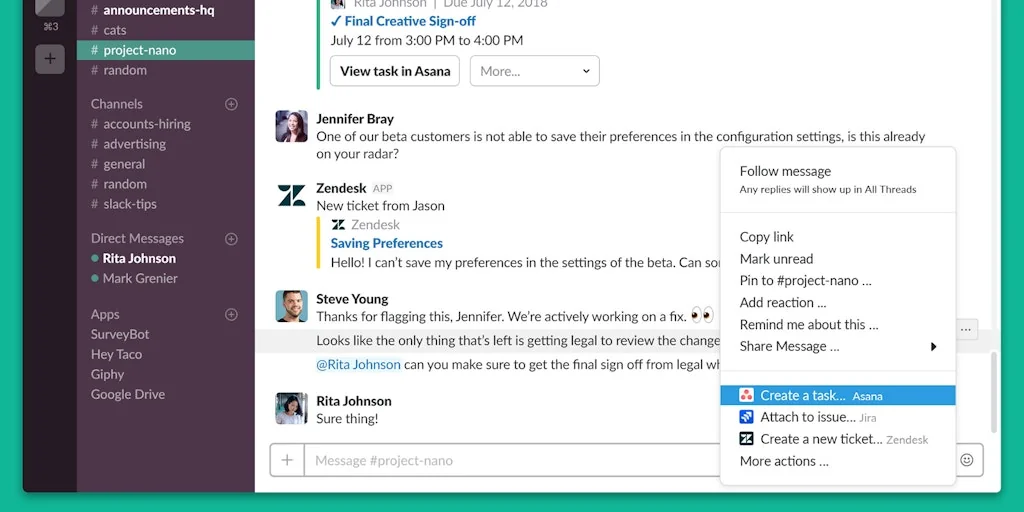 Slack Platform screenshot 1 of 5