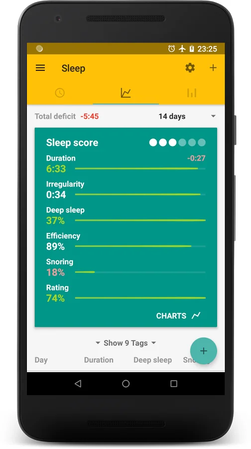 Sleep as Android screenshot 3 of 5