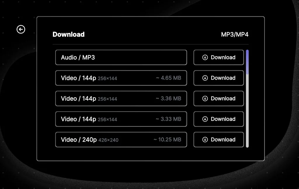 SliceTube screenshot 2 of 3