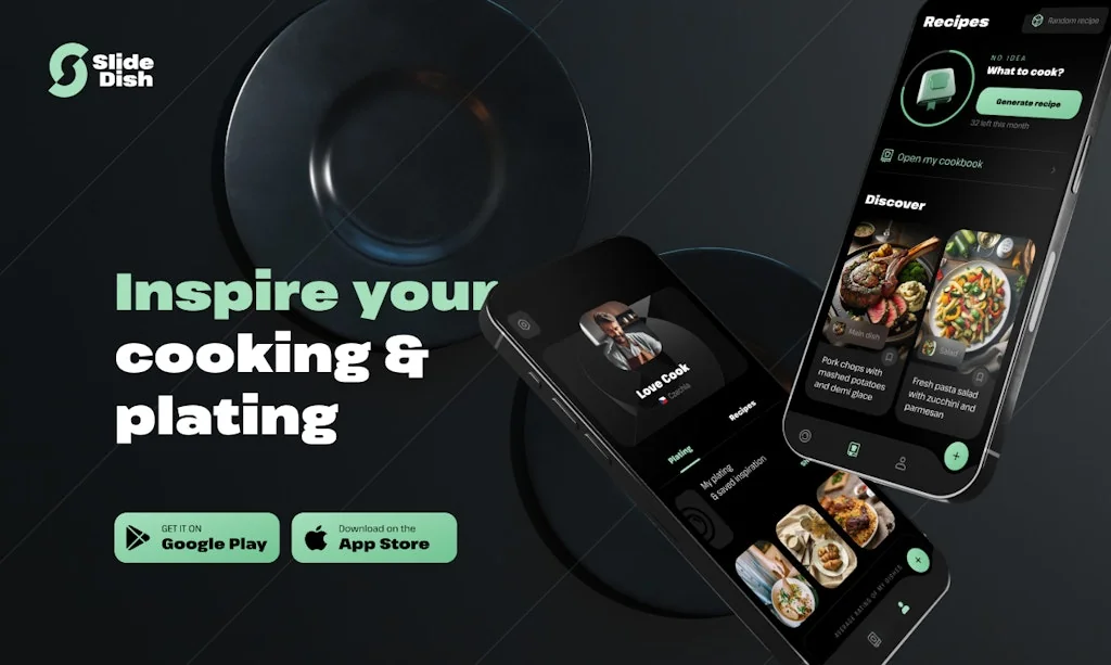 Slide Dish: cooking & plating screenshot 1 of 4