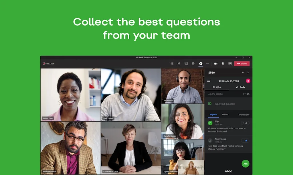 Slido screenshot 4 of 5