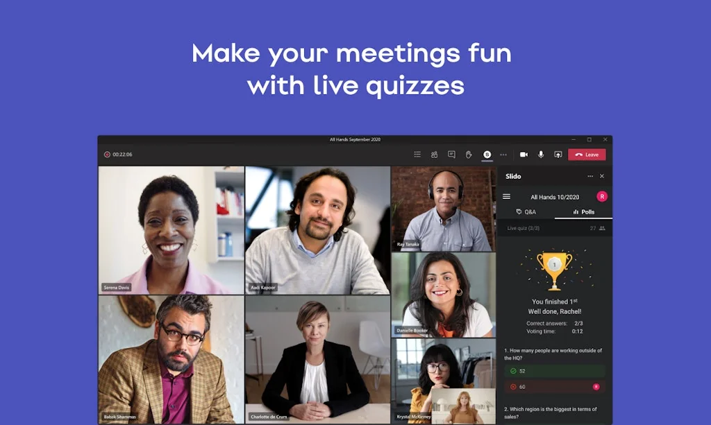 Slido screenshot 5 of 5