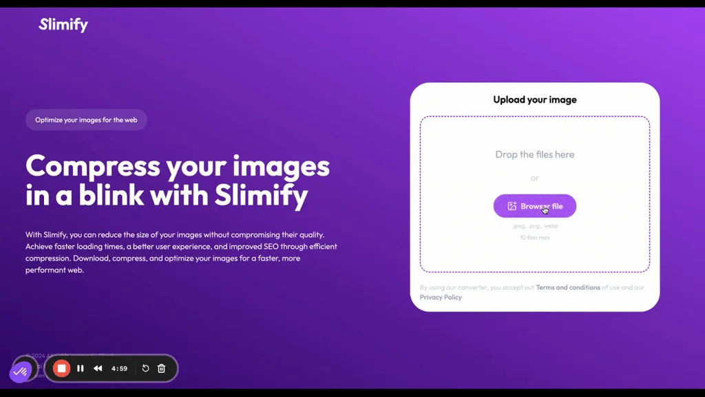 Slimify screenshot 1 of 5