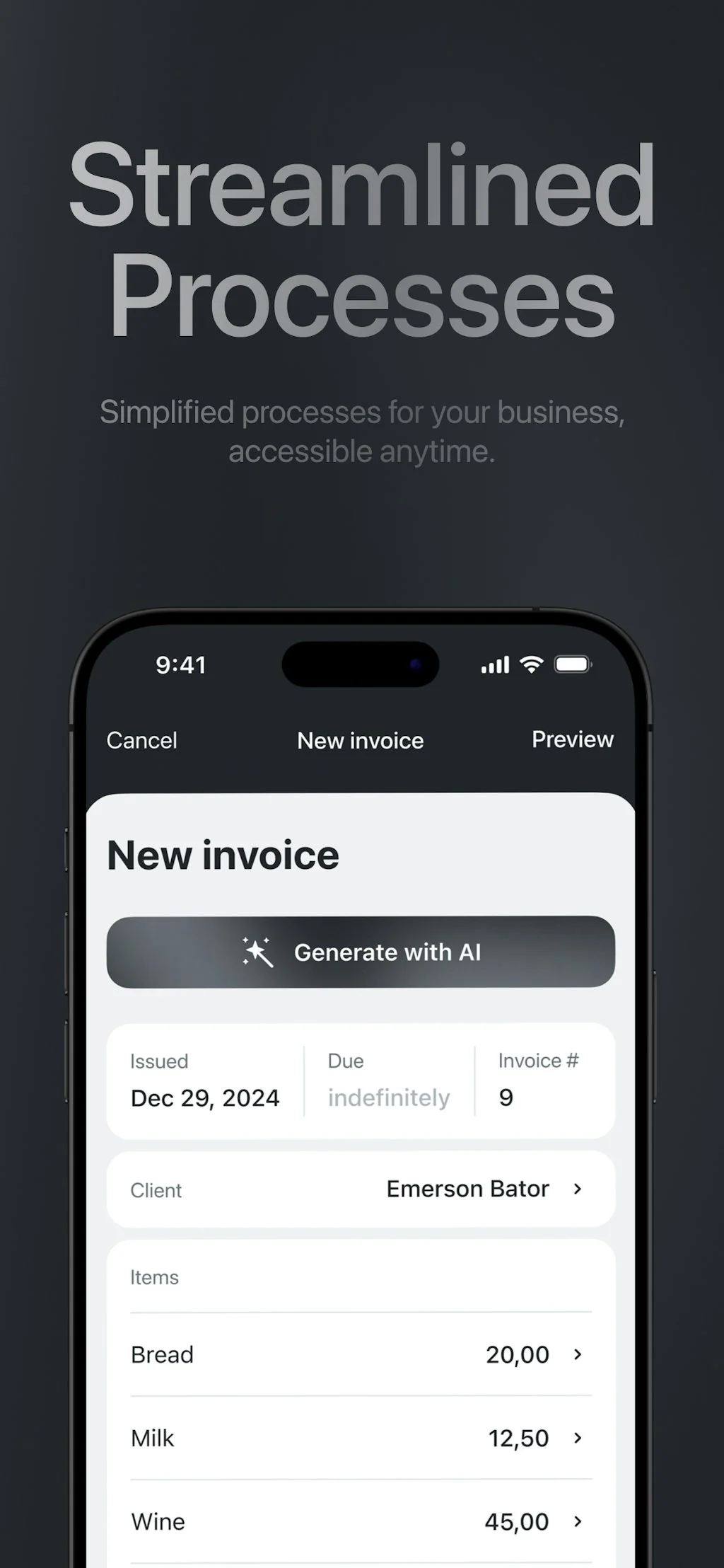 Smart Invoices screenshot 3 of 6
