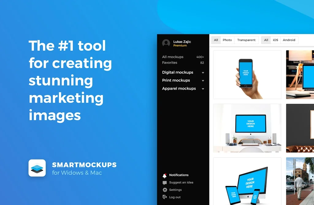 Smartmockups screenshot 1 of 2