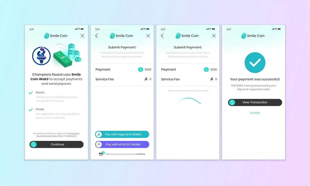 Smile Coin SDK screenshot 5 of 5