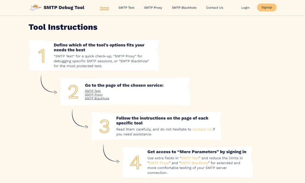 SMTP Debug Tool screenshot 4 of 7