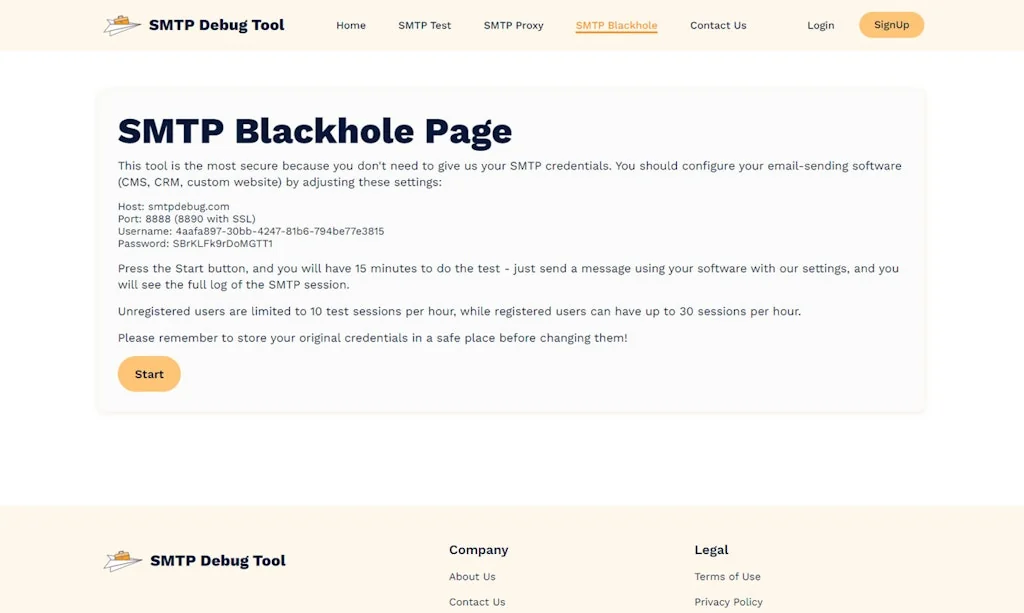 SMTP Debug Tool screenshot 7 of 7