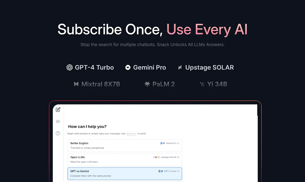 Snack AI screenshot 1 of 4
