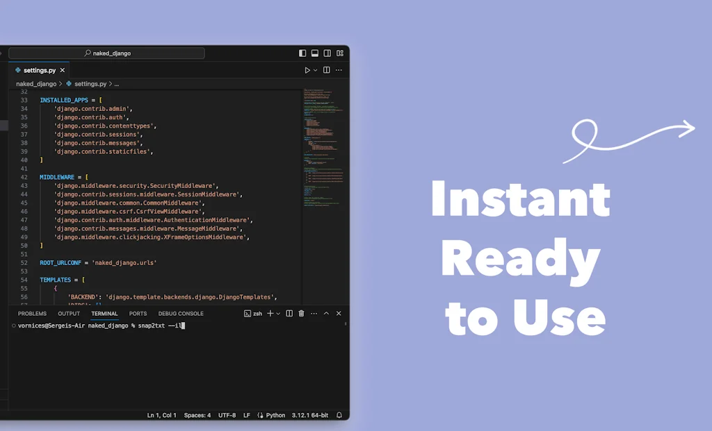 snap2txt screenshot 3 of 6