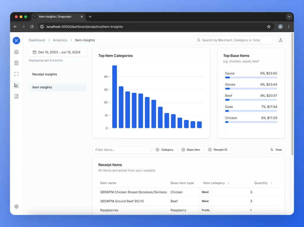 Snapceipt screenshot 2 of 4