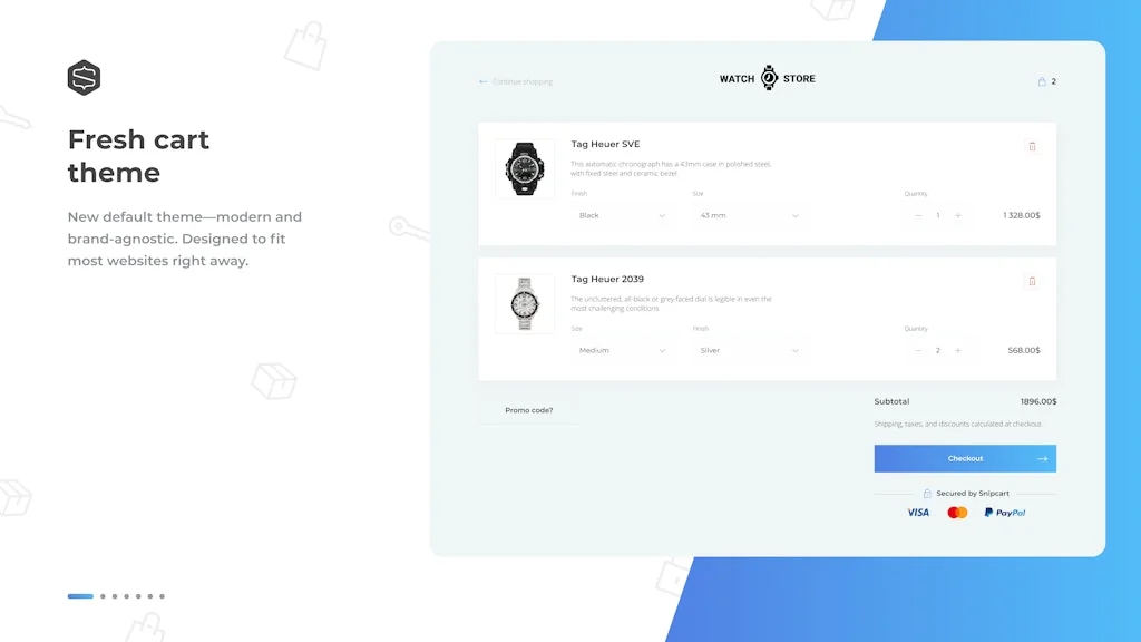 Snipcart screenshot 1 of 7