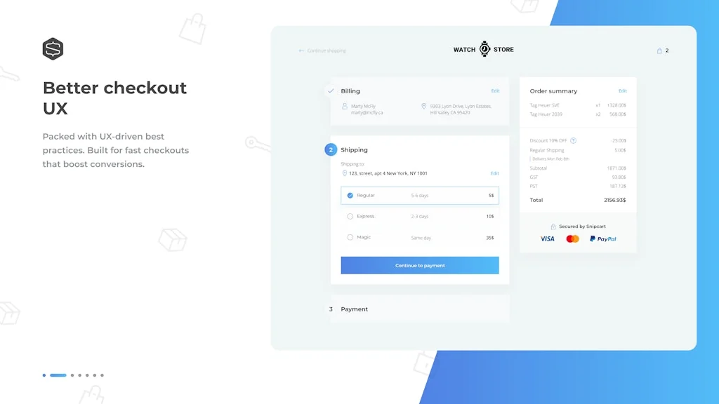 Snipcart screenshot 2 of 7